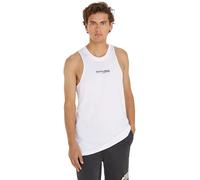 Tommy Jeans Herren Tank Top mit Logo, Weiß (White), L