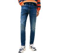 Tommy Jeans Herren Tapered, Denim (Denim Dark), Bundweite: 84 cm, beinlänge: 81 cm