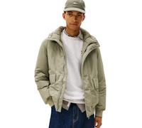 Bomberjacke TOMMY JEANS "CITY READY BOMBER", Herren, Gr. XL, utility sage, Web, Obermaterial: 100% Polyamid, regular fit normal, Rundhals, eingesetzt gerader Abschluss, Jacken, Fliegerjacke, Freizeitj