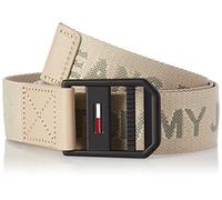Tommy Jeans Herren TJM Elevated WEBING 3.5 Gürtel, Savannah Sand, 115