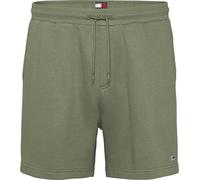 Tommy Jeans Herren TJM Flag Beach EXT Dm0dm21931 Sweatshorts, Green (Aruba Green), XL EU