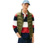 Steppweste TOMMY JEANS "TJM LT DOWN VEST EXT", Herren, Gr. XXL, dunkelgrünery, Web, Obermaterial: 100% Polyamid, normal hüftlang, Westen Steppweste, mit Daunenwattierung (12576307-XXL) dunkelgrünery