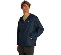 Outdoorjacke TOMMY JEANS "TJM LW CHICAGO JACKET", Herren, Gr. S, blau (schwarz night navy), Web, Obermaterial: 100% Polyester, casual, regular fit, Langarm, Jacken, mit Logoprägung (98580869-S) schwar