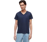 Tommy Jeans Herren Tjm Original Jersey V Neck Tee Dm0dm04410 Kurzarm Strickoberteile, Blau (Black Iris), XXL EU