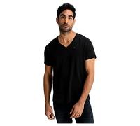 Tommy Jeans Herren Tjm Original Jersey V Neck Tee Dm0dm04410 Kurzarm Strickoberteile, Schwarz (Tommy Black), XXL EU