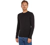 Tommy Jeans Herren Tjm Original Rib Longsleeve Tee Dm0dm04409 Langarm Strickoberteile, Schwarz (Tommy Black), XL EU