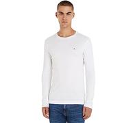 Tommy Jeans Original Ribbed Organic Cotton Langarm-t-shirt L Classic White