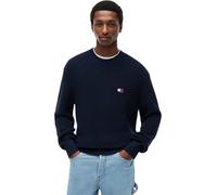 Tommy Jeans Herren TJM Reg Badge Sweater DM0DM20923 Pullover Sweater, Blau (Dark Night Navy), XL