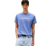 Tommy Jeans Herren TJM Reg DNA Tee EXT Dm0dm21978 S/S T-Shirt, Blue (Soft Sapphire), S EU