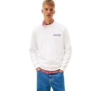 Tommy Hilfiger Regular Entry Dna Pullover Sweatshirt Ecru Größe: S | Pullover Outlet | Herren | Braun