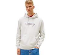 Tommy Jeans Herren TJM REG Entry DNA Play Hood DM0DM22642 Pullover Hoodie, Grau (Ice Grey Heather), L, Grau (Ice Grey Heather), L