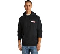 Tommy Jeans Herren TJM Reg Entry Graphic Hoodie EXT Dm0dm20847 Kapuzenpullover, Black (Black), L EU