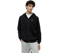 Tommy Jeans Herren TJM Reg Flag Zip Fleece Thru Dm0dm20743 Kapuzenpullover, Schwarz (Black), XXL EU