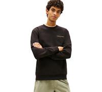 Tommy Jeans "TJM REG LINEAR CREW EXT", mit Logostickerei (45117953-M) schwarz, faded sun kiss