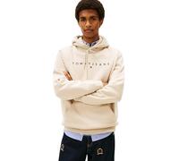 Tommy Jeans Herren TJM REG LINEAR Logo Hoodie EXT DM0DM20746 Pullover Hoodie, BEIGE (Gulf Sand), M, Beige (Gulf Sand), M
