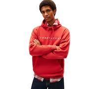 Tommy Jeans Herren TJM REG Linear Logo Hoodie EXT DM0DM20746 Pullover Hoodie, Rot (Terracotta Red), XL, Rot (Terracotta Red), XL
