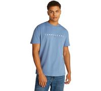 Tommy Jeans Herren TJM Reg Linear Logo Tee EXT Dm0Dm20744 S/S T-Shirt, Blue (Colorado Blue), S