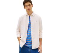 Tommy Jeans Herren TJM Reg Oxford Shirt EXT Dm0Dm21298 L/S Shirt, Beige (White Clay), M