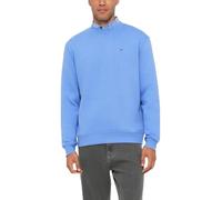 Tommy Jeans Herren TJM REG S Flag Crew EXT DM0DM20741 Pullover Sweatshirt, Blau (Light Horizon Blue), L, Blau (Light Horizon Blue), L