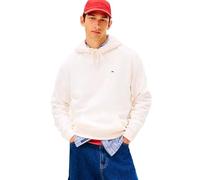 Tommy Jeans Herren TJM Reg S Flag Hoodie EXT Dm0Dm20742 Kapuzenpullover, White (Ancient White), XS