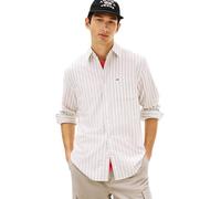 Tommy Jeans Herren TJM Reg Stripe Oxford Shirt EXT Dm0dm22790 L/S Shirt (1er Pack)