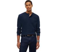 Tommy Jeans Herren TJM Reg Washed Waffle Henley Dm0dm23549 L/S T-Shirt (1er Pack)