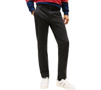 Chinohose TOMMY JEANS "SCANTON Slim Fit Hose", Herren, Gr. 33, Länge 36, schwarz, Web, Obermaterial: 96% Baumwolle, 4% Elasthan, slim fit lang, Hosen Chinohose, slim fit, Twill (72663116-33) schwarz