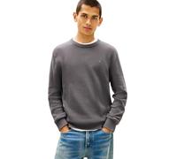Tommy Jeans Herren TJM Slim ESS Sweater EXT DM0DM21787 Pullover Sweater, Grau (Washed Black), S, Grau (Washed Black), S