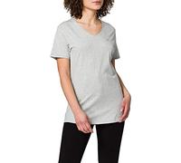 Tommy Jeans Herren TJM SLIM JASPE V NECK T-Shirt, Lt Grey Htr, XXL
