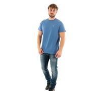 Tommy Jeans Herren TJM Slim Jersey C Neck EXT Dm0Dm09598 Kurzarm Strickoberteile, Blue (Charmed), S