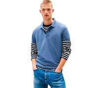 Tommy Jeans Herren TJM Slim Placket EXT Dm0dm20676 S/S Polo, Grey (Blue Moment), S EU