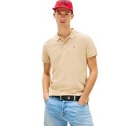 Tommy Jeans Herren TJM Slim Placket Polo EXT Dm0Dm20676 S/S, Beige (Gentle Gold), XL