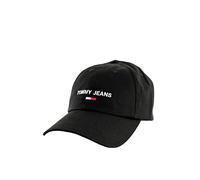Tommy Jeans Herren TJM Sport Cap Baseballkappe, Black, Einheitsgröße