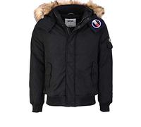 Tommy Jeans Herren TJM TECH Jacket Jacke, Schwarz (Tommy Black BBU), Small (Herstellergröße:S)