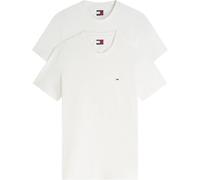 Tommy Jeans Slim Fit T-Shirts aus reiner Baumwolle im 2er-Pack in Offwhite, Größe S