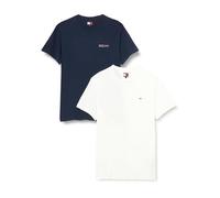 Tommy Jeans - Bekleidung Lot de 2 tee-shirts SlmTJ - mehrfarbig - Größe L