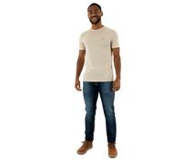 Tommy Jeans Herren TJM Xslim Jaspe Htr Tee EXT Dm0dm20363 S/S T-Shirt, Beige (Newsprint Heather), XXL EU
