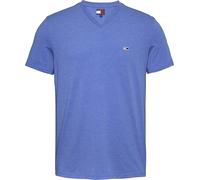 Tommy Jeans Herren TJM Xslim Jaspe Vneck Tee EXT Dm0Dm20364 S/S T-Shirt, Blue (Tempo Blue Htr), XS