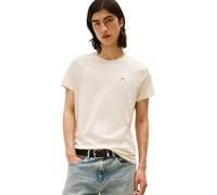 Tommy Jeans Herren T-Shirt Kurzarm Original Slim Fit, Beige (Desert Sand Dune), M