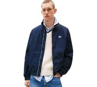 Tommy Jeans Herren Übergangsjacke Essential mit Stehkragen, Blau (Dark Night Navy), XL