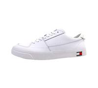 Tommy Jeans Herren Vulcanized Sneaker Schuhe, Weiß (White), 40