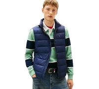Tommy Jeans Herren Weste Down Leicht, Blau (Dark Night Navy), XS