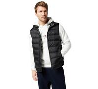 Steppweste mit Logo-Stitching XXL men Black
