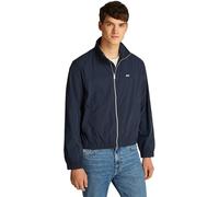 Tommy Jeans Herren Windbreaker Jacke Essential Stehkragen, Blau (Dark Night Navy), S