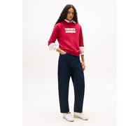 TOMMY JEANS Hoodie in Rot - Größe L | Damen Sweatshirts Jacken