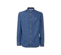 Tommy Jeans Jeanshemd RGLR FIT SHIRT MID BLUE in blauer Waschung