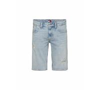 Tommy Jeans Regular Fit Jeansshorts aus Baumwoll-Mix Modell 'RONNIE' in Hellblau, Größe 29