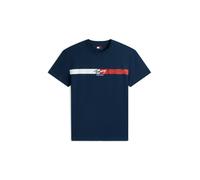 Tommy Hilfiger - Jersey-T-Shirt mit Tommy-Logo blau - Gr. - S