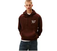 Tommy Jeans - Kapuzenpullover für Herren, Rückseitiger Aufdruck (Braun) L