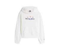 TOMMY JEANS Kapuzensweater - Hoodie weiss | XS